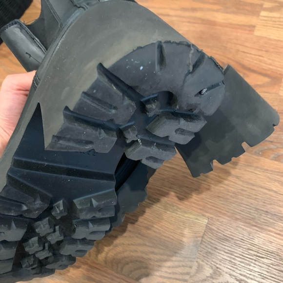 Sandro Akis Stretch Platform Chelsea Boots - Picture 4 of 4